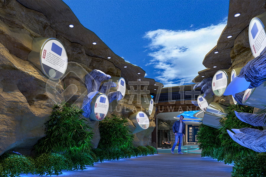 禁毒教育館設計，聲光電禁毒展廳平面設計，禁毒防艾教育展館設計公司