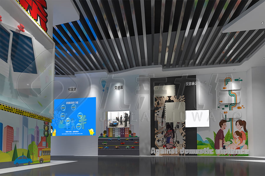 道德與法制，法制教育展廳，裝修公司，司法局法治文化示范展館，設(shè)計(jì)平面圖