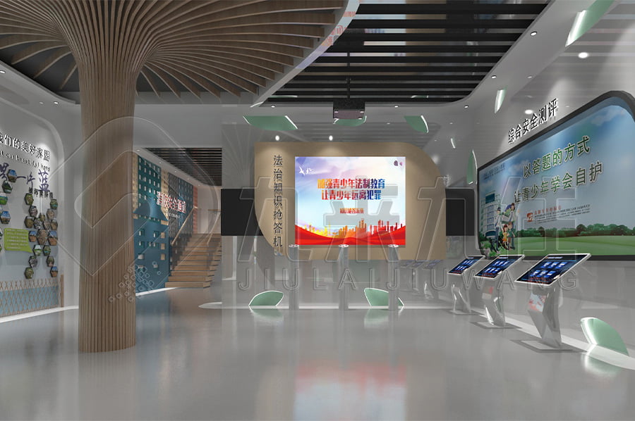 法治教育展館，法治文化教育展廳設(shè)計(jì)，法院法治館設(shè)計(jì)