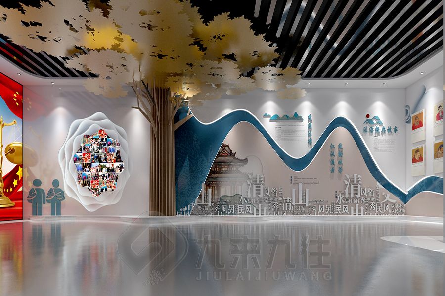 檢察院清廉文化展館設(shè)計(jì),青少年法制教育展廳施工,多媒體互動(dòng)展館建設(shè)