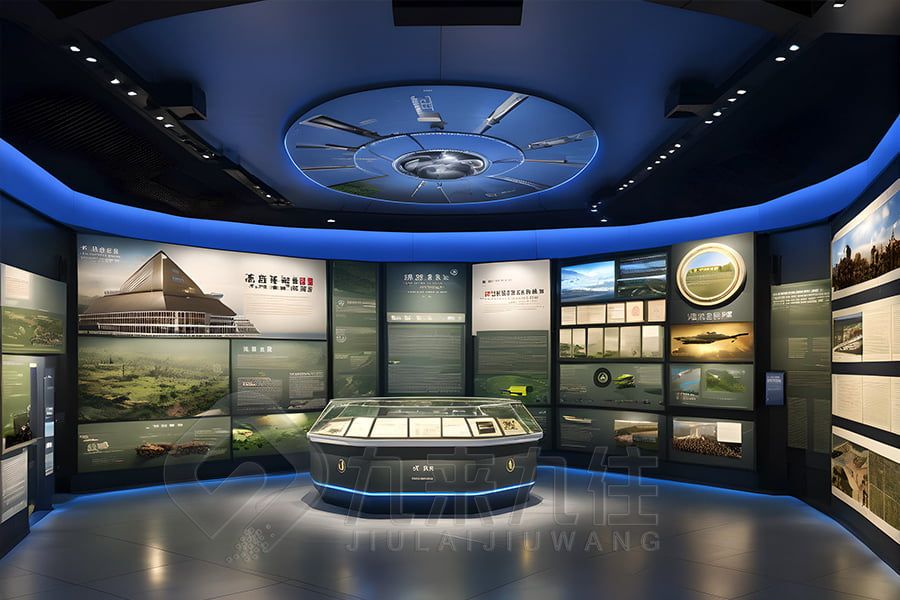 紅色教育研學博物館設計,互動紅色教育展館施工,九來九往多媒體展覽館建設