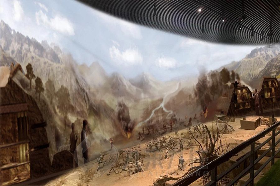 戰(zhàn)役紀念館設備廠家, 現(xiàn)代展覽館設計, 高科技展覽館施工