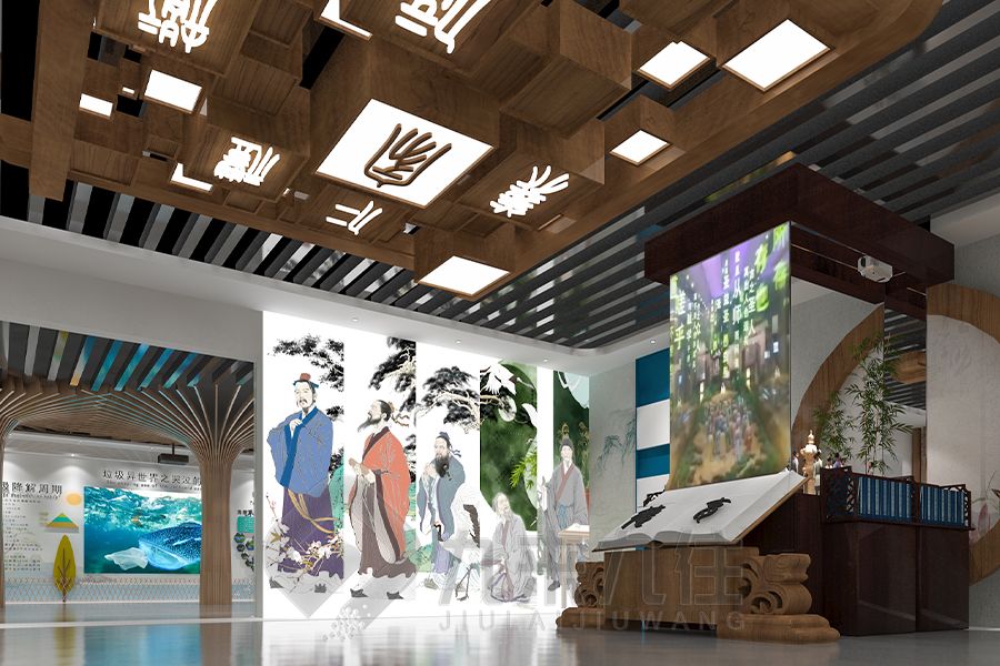 AI智能研學(xué)館設(shè)計(jì),環(huán)保展廳施工方案,數(shù)字化展覽館裝修設(shè)計(jì)公司