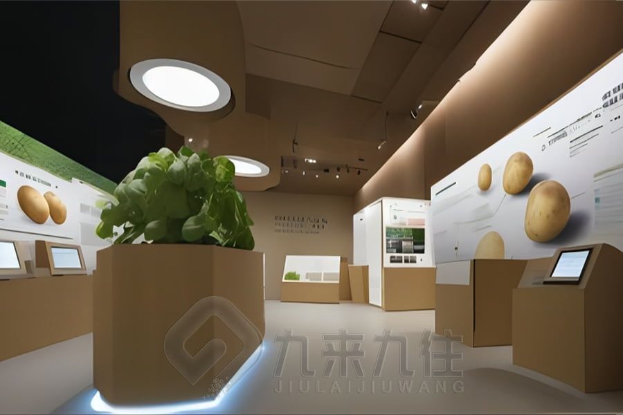 互動(dòng)種植業(yè)館設(shè)計(jì),環(huán)保展覽館施工方案,數(shù)字化農(nóng)業(yè)展覽館裝修公司