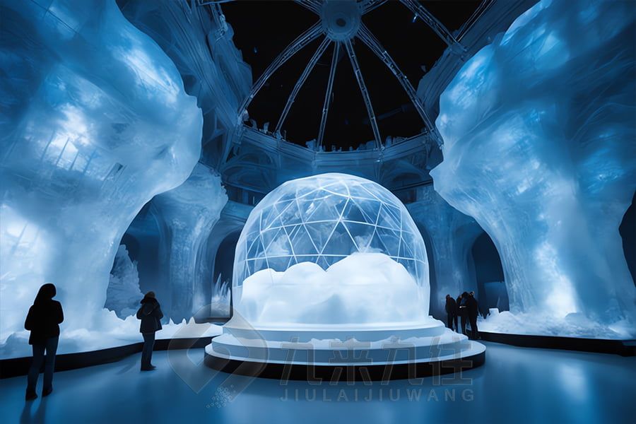 智慧節(jié)水教育館設(shè)計(jì),數(shù)字化展廳施工方案,九來九往文化科技環(huán)保展覽館建設(shè)