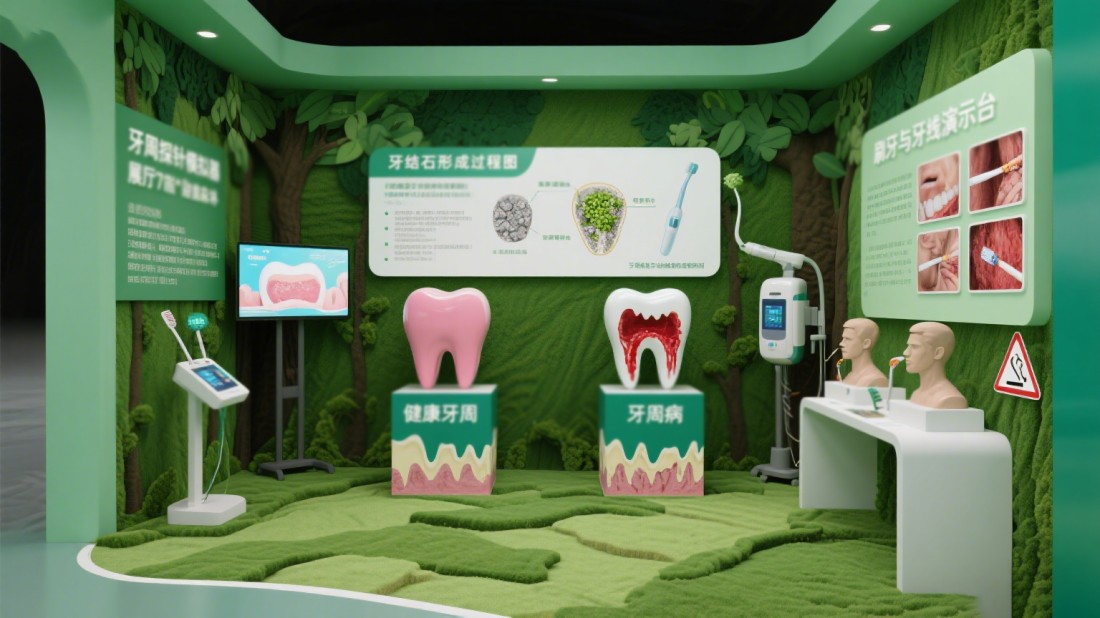 口腔科普館，口腔健康教育基地
