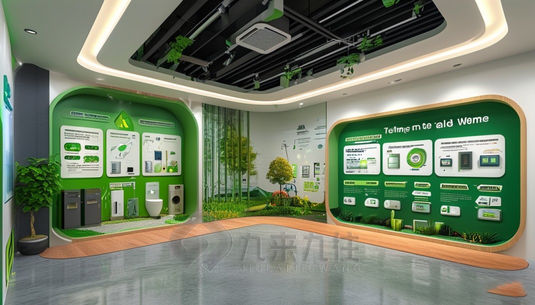 自然展館，垃圾分類教育基地