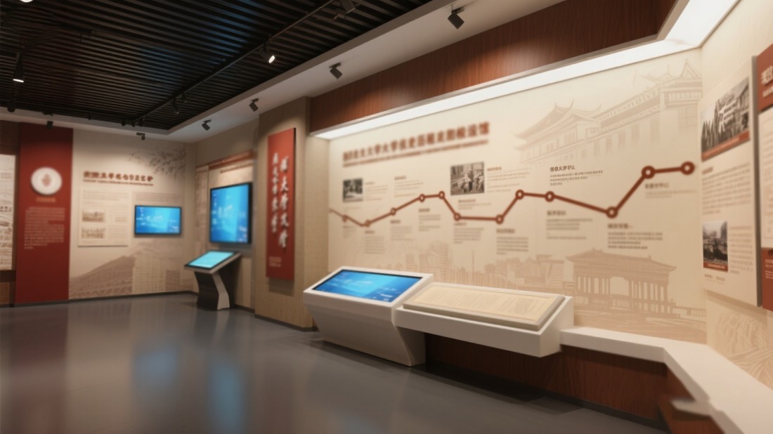 校史館展覽設(shè)計(jì)，校史展館