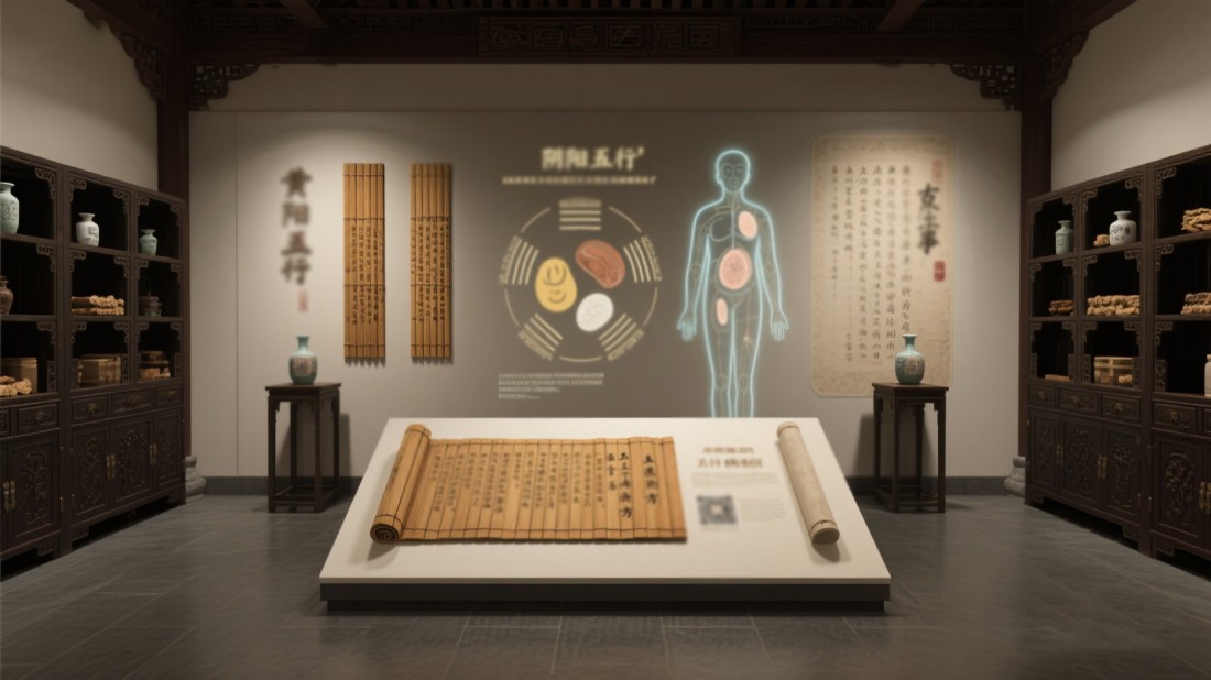 中醫(yī)藥展廳設(shè)計(jì)，中醫(yī)展館