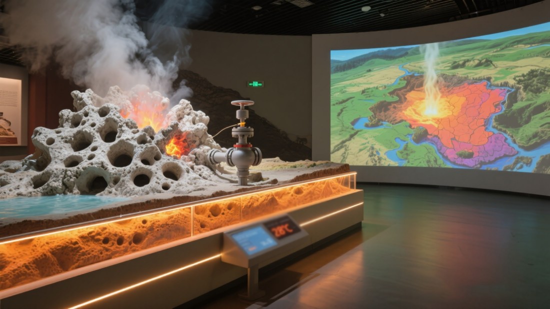 地質(zhì)展館，化石展館