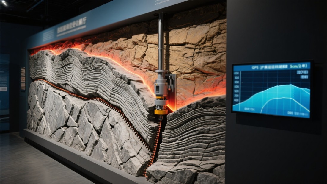 地質(zhì)展館，化石展館