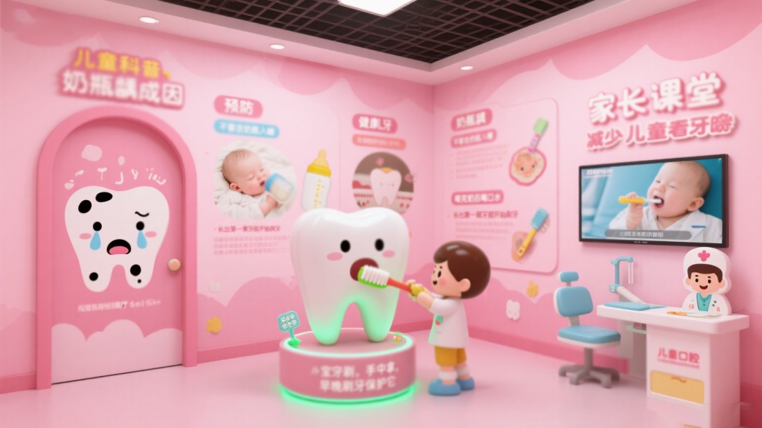 口腔展館，口腔健康教育基地