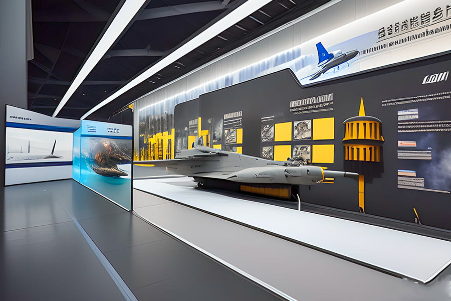 國防人防宣教體驗(yàn)館設(shè)計效果圖 國防人防宣教體驗(yàn)館設(shè)計效果圖