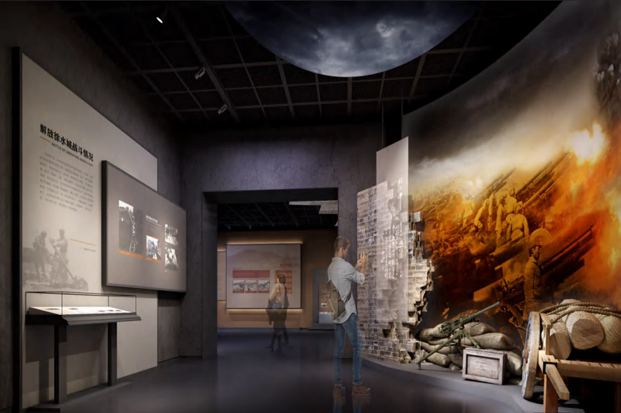 黨風(fēng)廉政教育基地展廳效果圖 黨風(fēng)廉政教育基地展廳效果圖