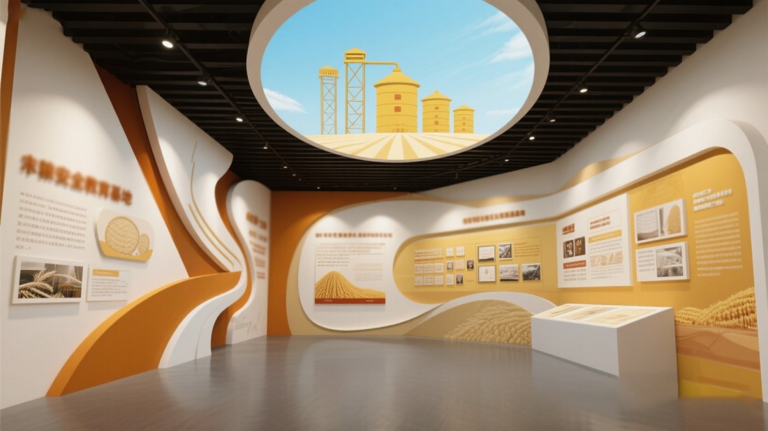 AI糧食安全宣傳教育基地效果圖