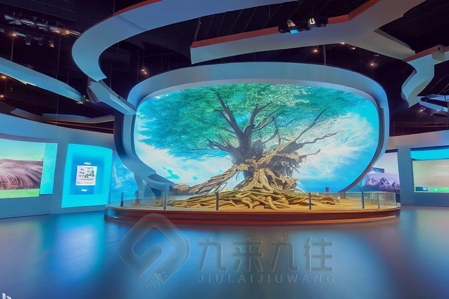 多媒體展廳效果圖